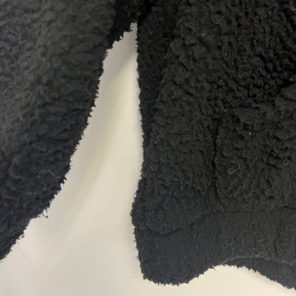 Cotton on black Sherpa jacket - Picture 3 of 4